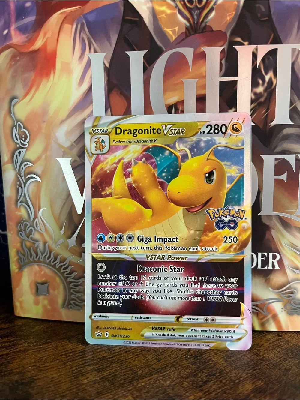 Dragonite VSTAR Pokemon Sword & Shield Promo Card SWSH236
